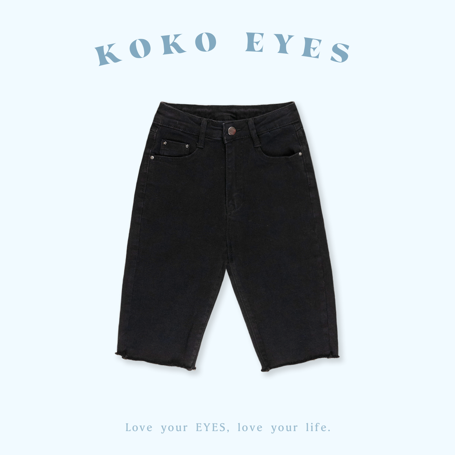 KOKO EYES 黑色彈力馬褲