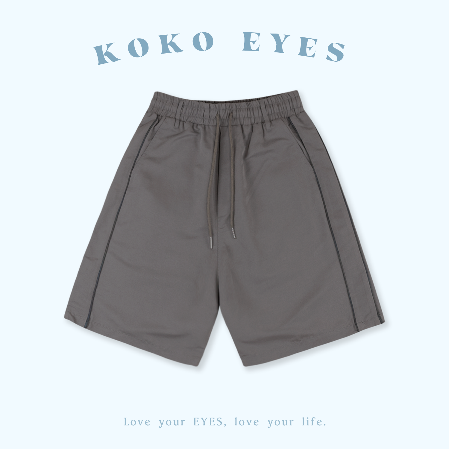 KOKO EYES 機能側反光尼龍短褲
