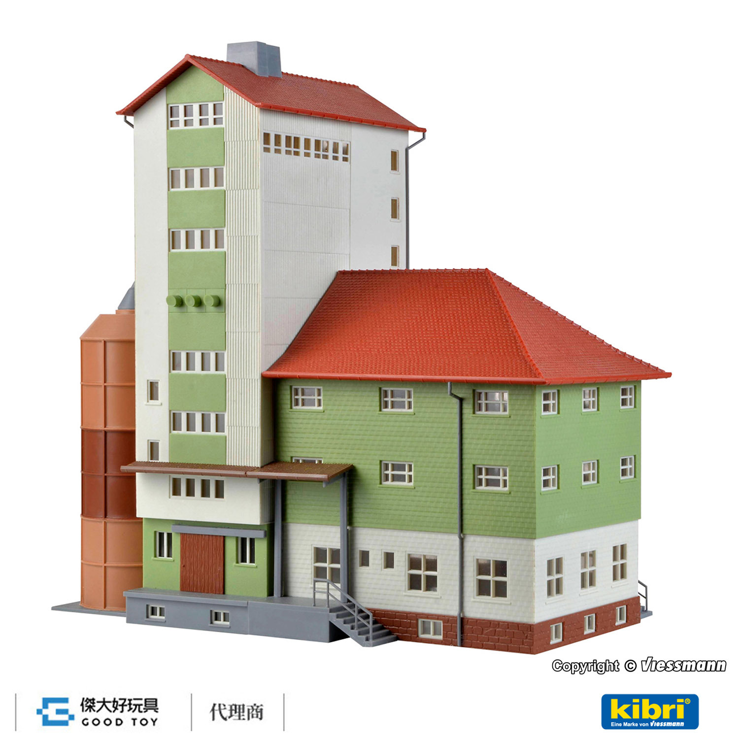 Kibri 39216 (HO) 麵粉廠