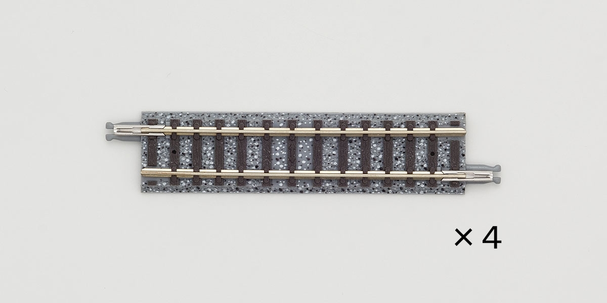 Tomix 1803 N規 S72.5F 直軌 4入