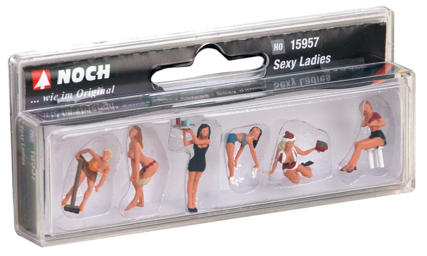 Noch 15957 HO scale, Sexy Ladies