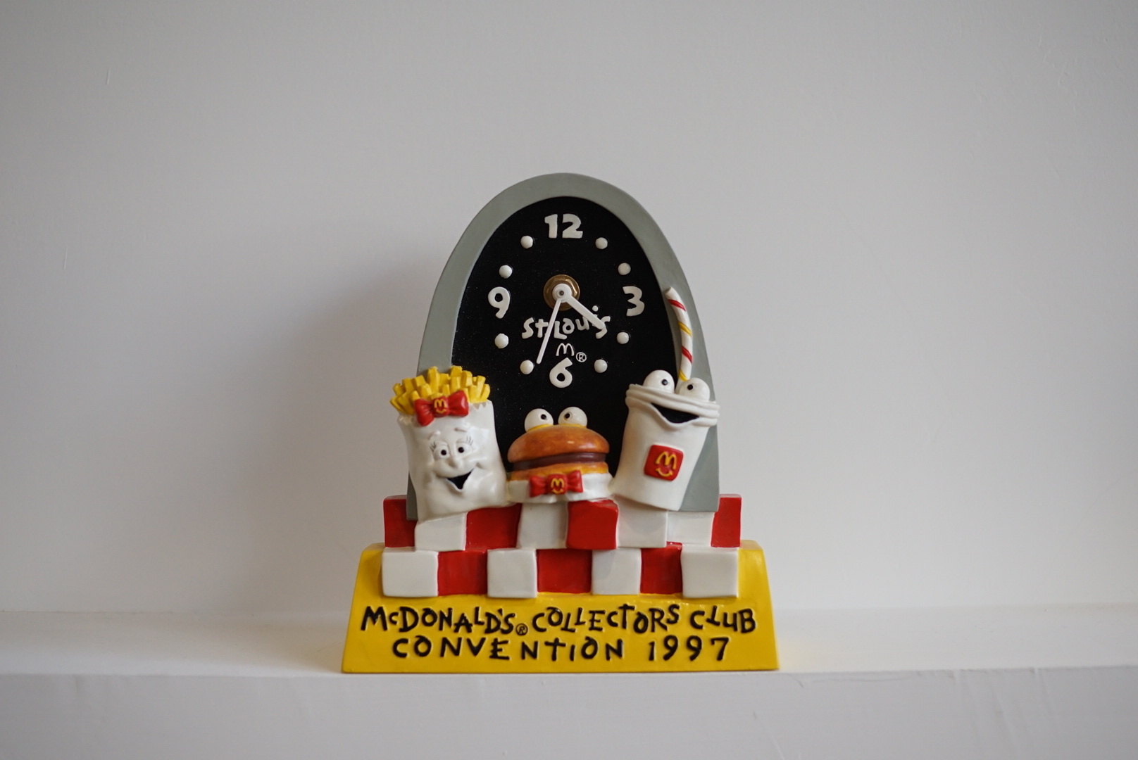 1997年 麥當勞時鐘 Mcdonalds Collector's Club Clock (限量款)