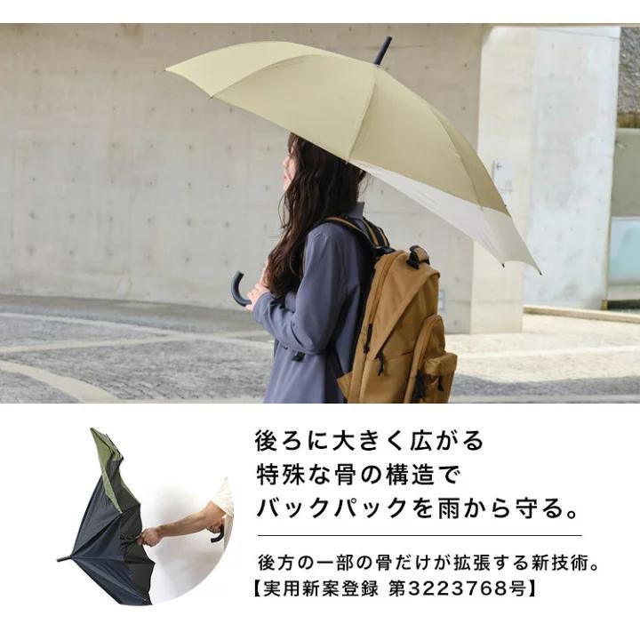 【新版！】日本 Wpc. Unisex Back Protect 延伸長雨傘