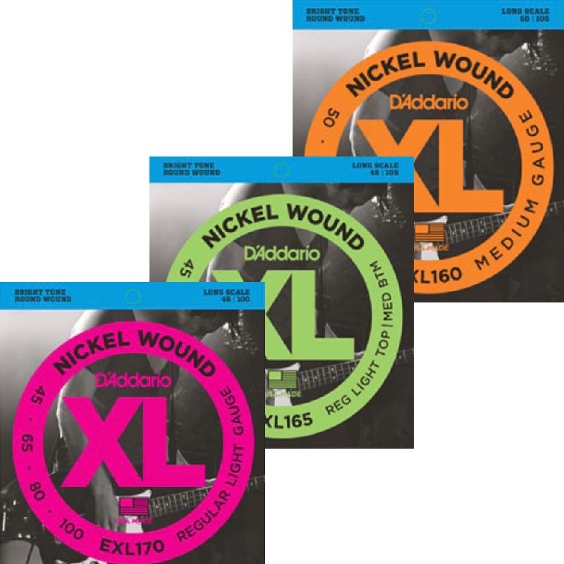 D'Addario Daddario EXL 系列 貝斯 4弦 — 三峽吉他 / Bass｜YA! 玩音樂