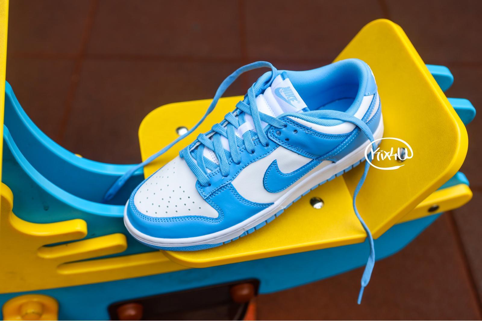 foot locker dunk low university blue