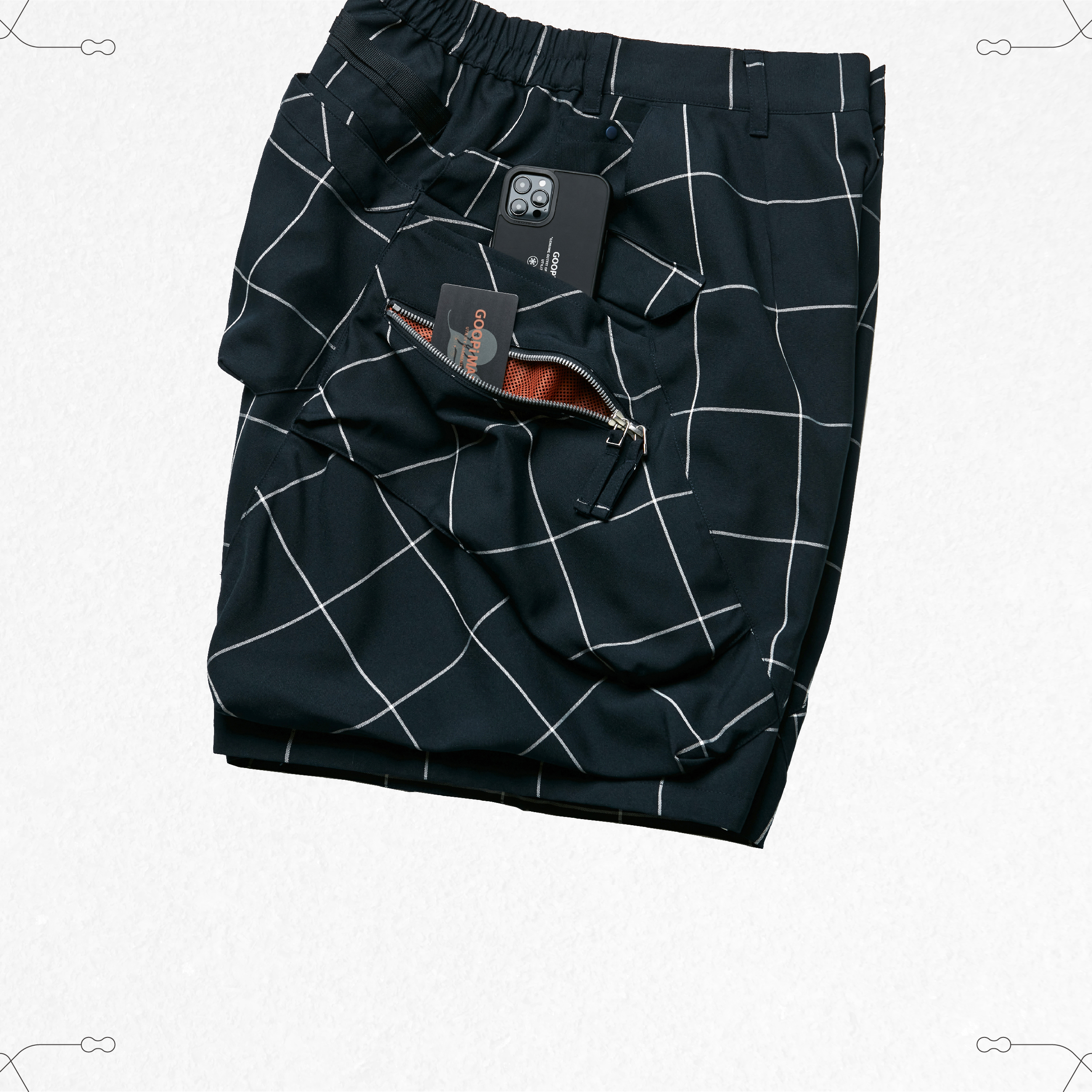 FD-S2” Mesh Utility Shorts - Navy