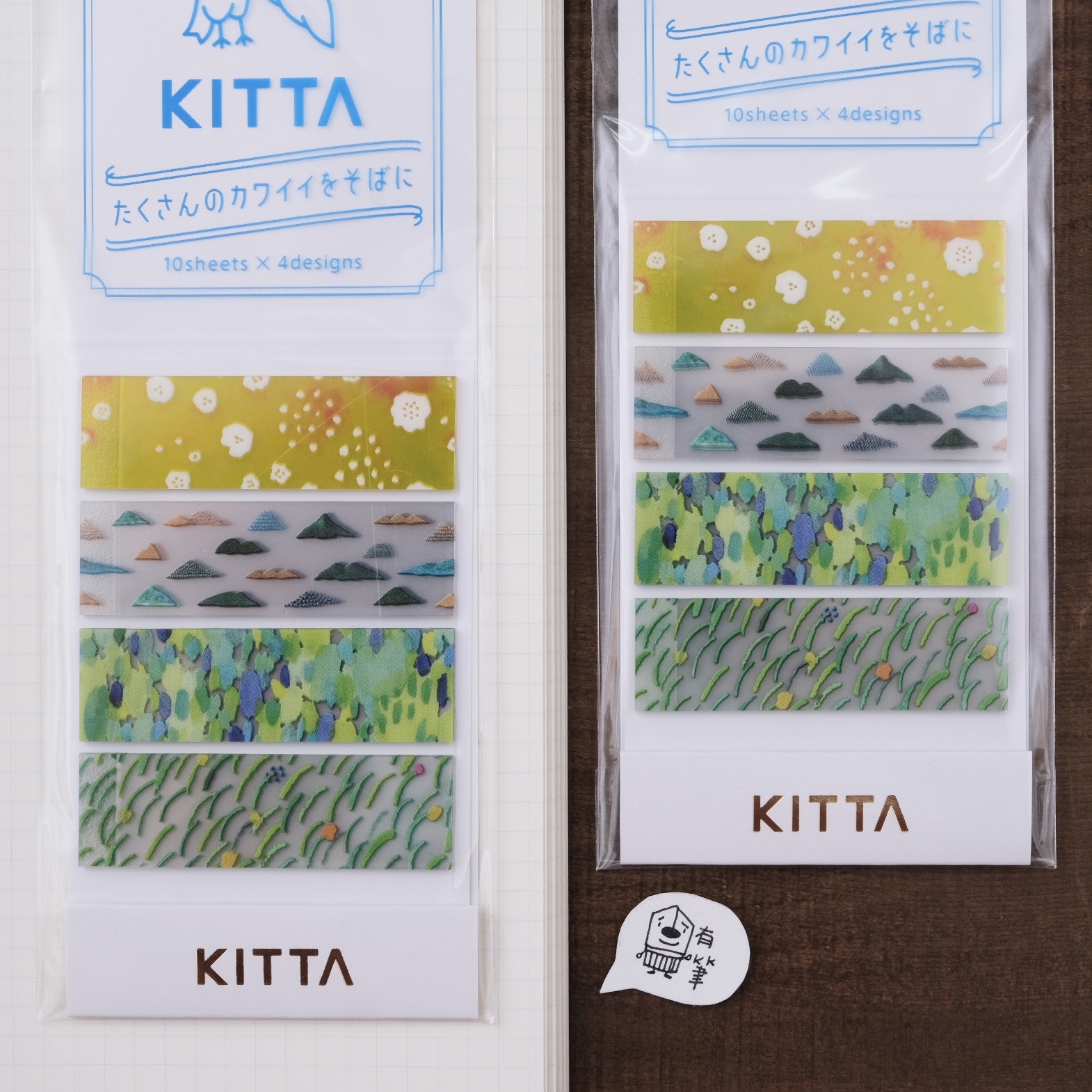 KITTA Clear 隨身攜帶透明膠帶｜KING JIM Hitotoki 日本