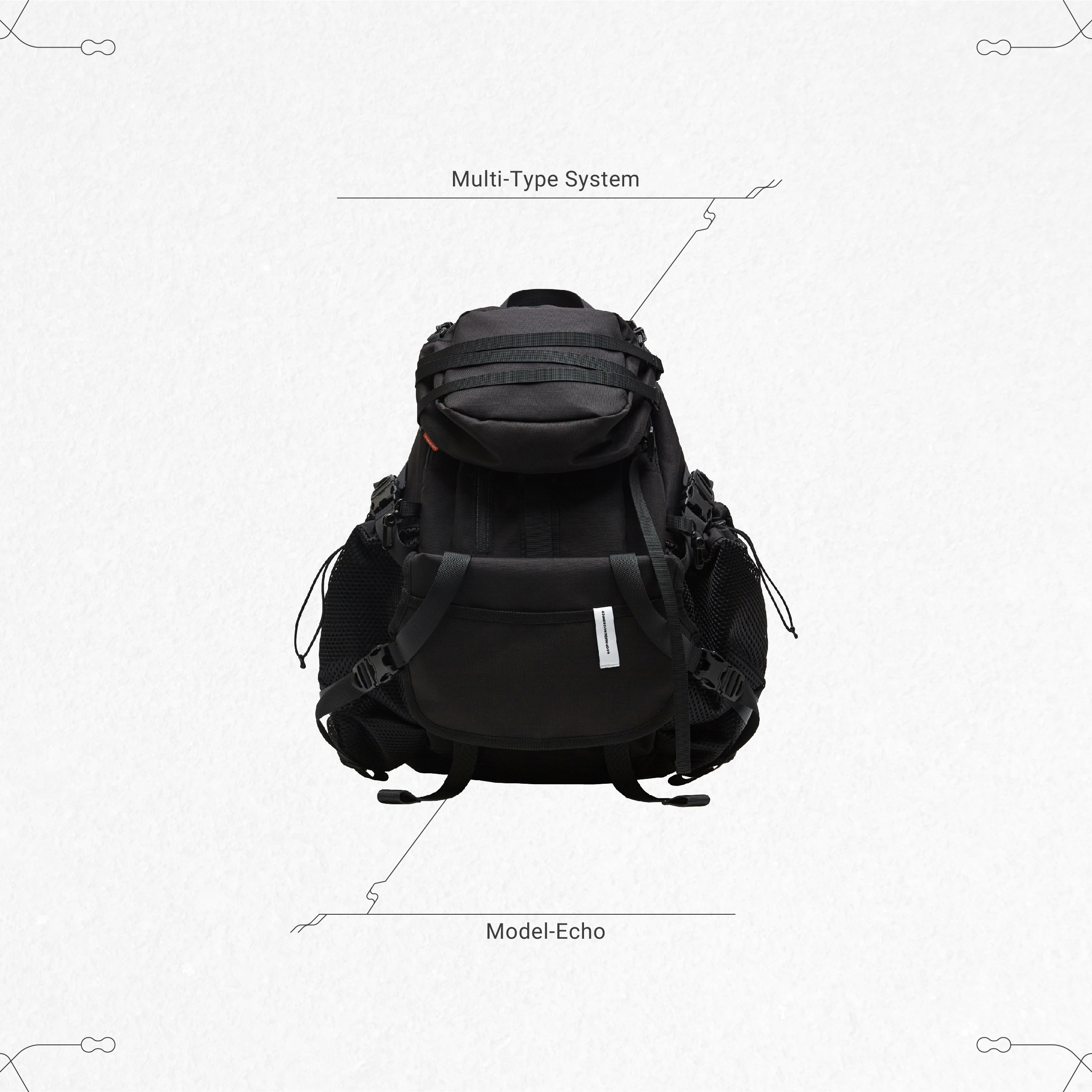 GOOPiMADE × 4dimension BP-L5 Backpack - リュック/バックパック