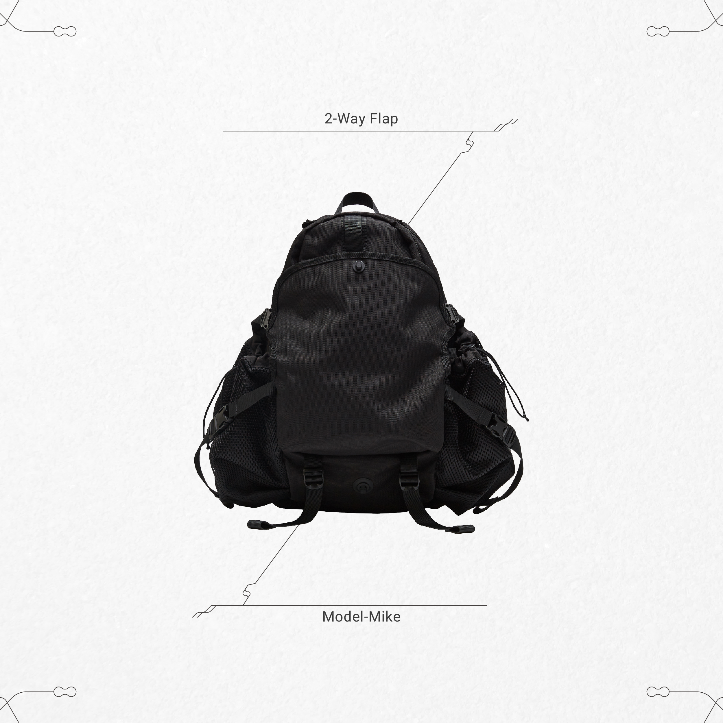 GOOPiMADE × 4dimension BP-L5 Backpack - リュック/バックパック