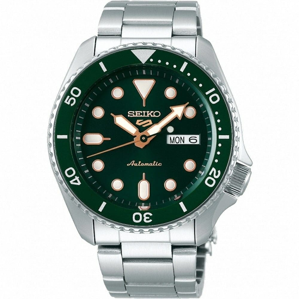 【SEIKO 精工】5 Sports系列 綠水鬼 潮流機械錶 4R36-07G0G (42.5mm) 現代鐘錶