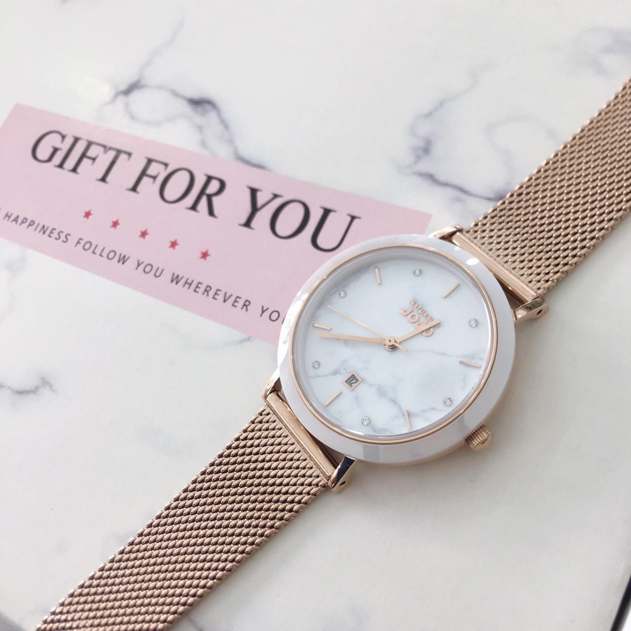 【NATURALLY JOJO】輕奢極簡時尚腕錶 JO96979-80R 34mm 現代鐘錶