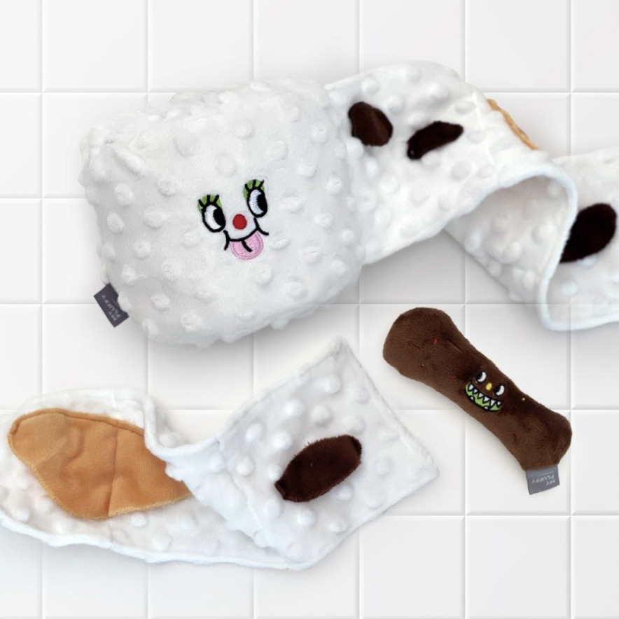 韓國 My Fluffy 捲筒衛生紙組-嗅聞藏食玩具