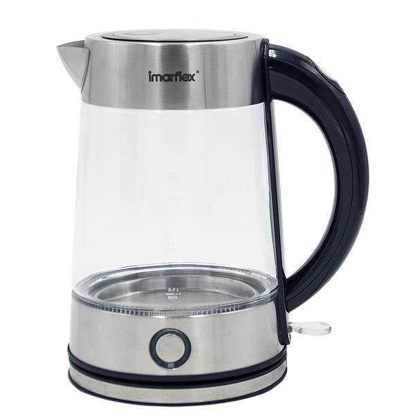 伊瑪 Imarflex  IKT-17GS01‧『透泉』無線電熱水煲‧玻璃‧1.7公升‧香港行貨,原廠2年保養‧