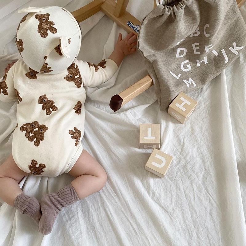 Bear bodysuit set