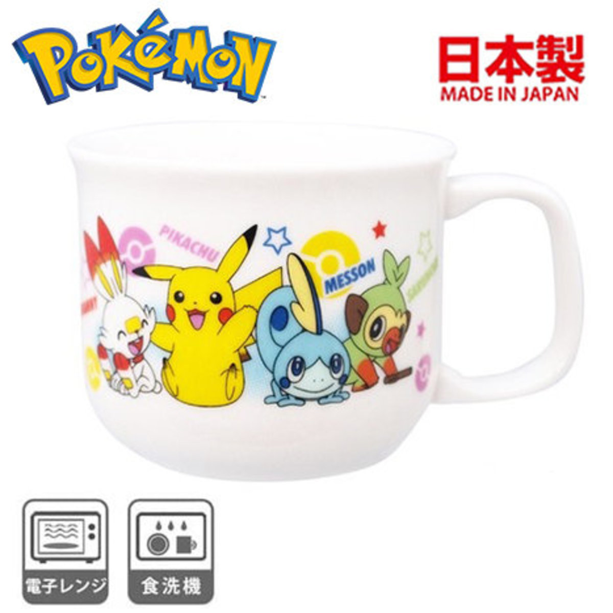 寵物小精靈 - 比卡超陶瓷咖啡杯/水杯日本制寵物小精靈比卡超 Pokémon Pikachu 日本正版授權