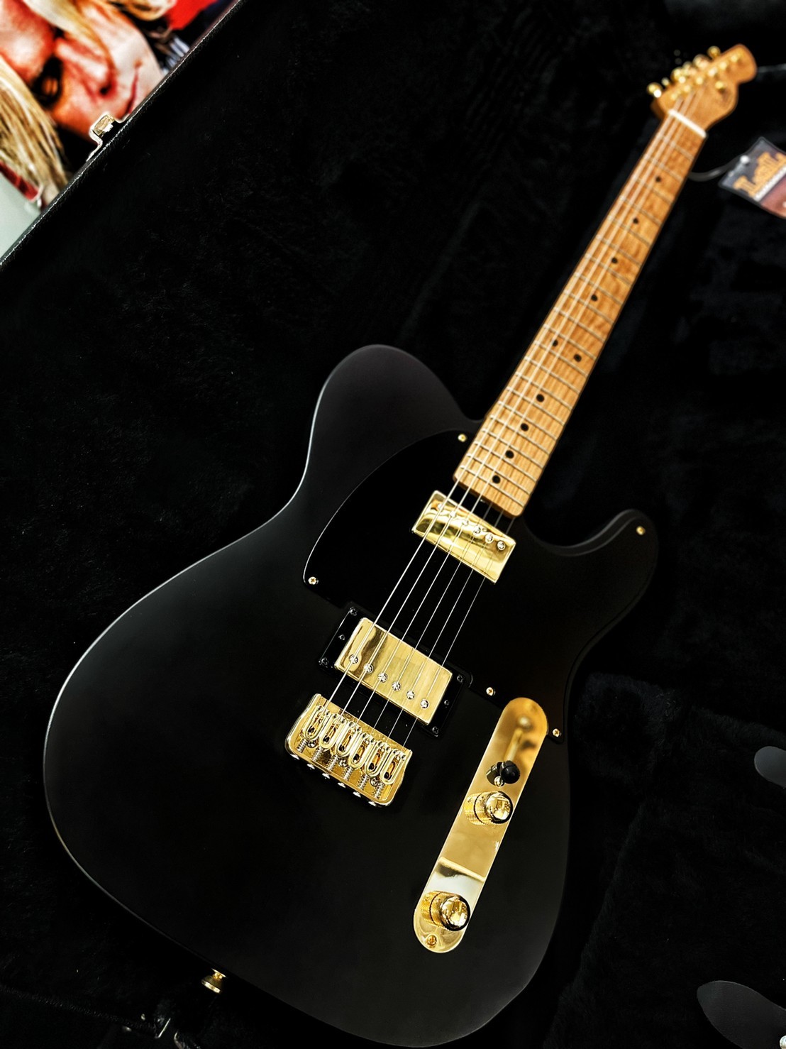 LSL 美國手工製 電吉他 頂級訂製款 限量 銷光黑金 無量產 附硬盒