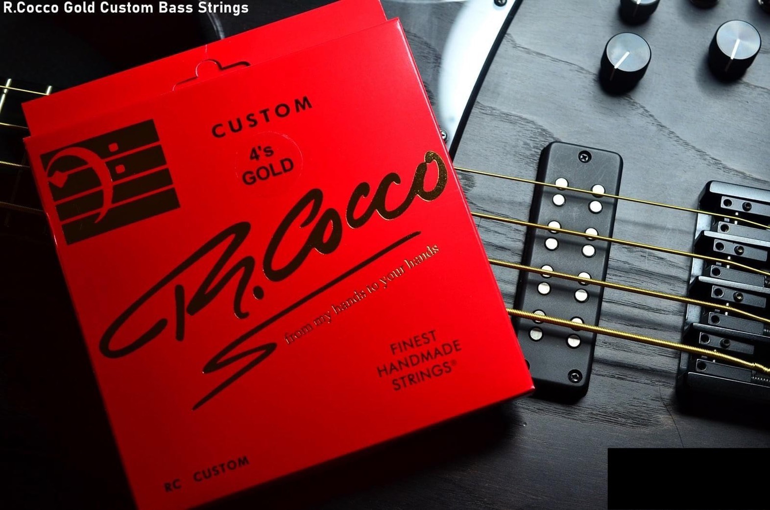 R.Cocco RCG5-44128 (44-128) 貝斯弦 BASS弦 5弦 義大利手工 特製金弦