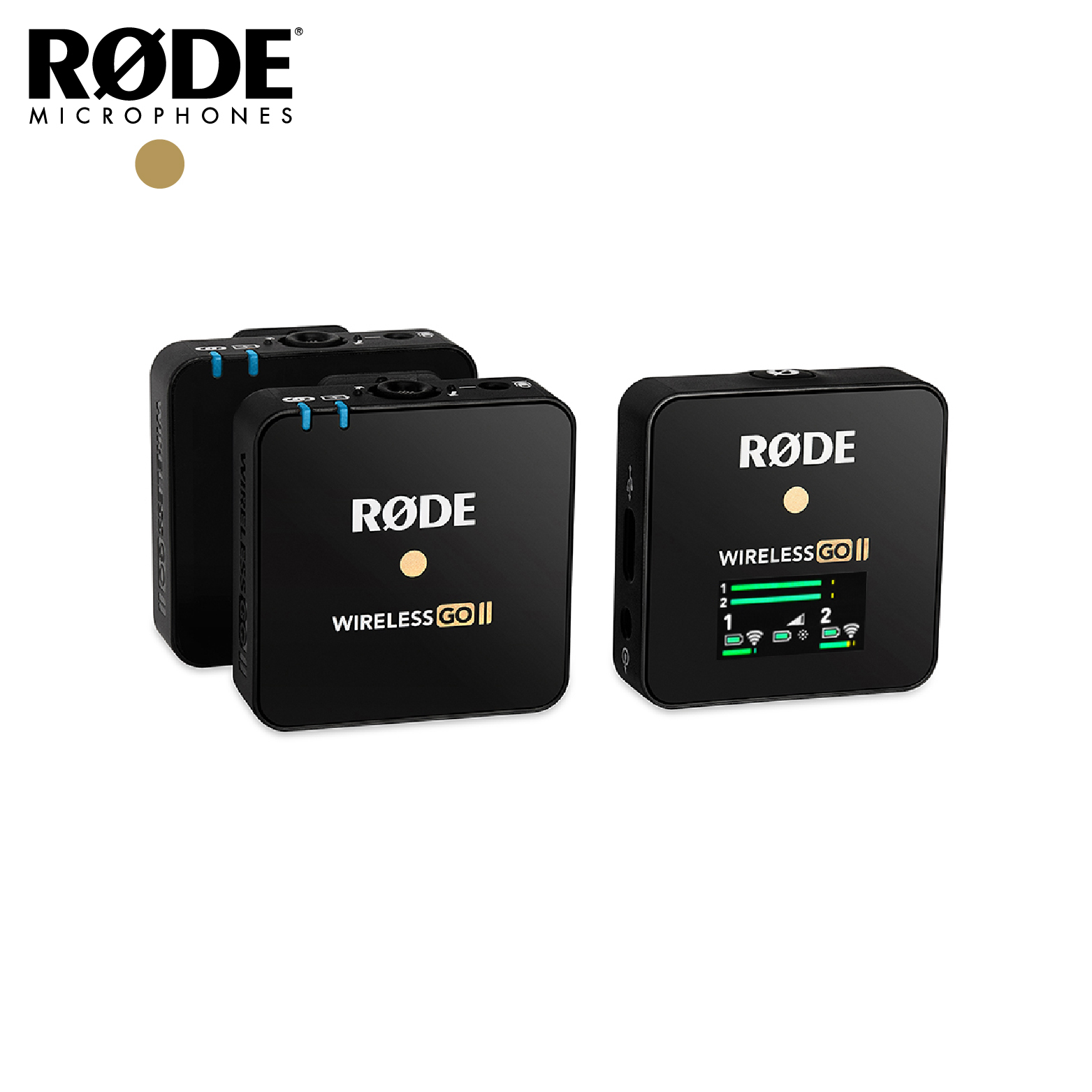 RODE Wireless GO II 一對二微型無線麥克風