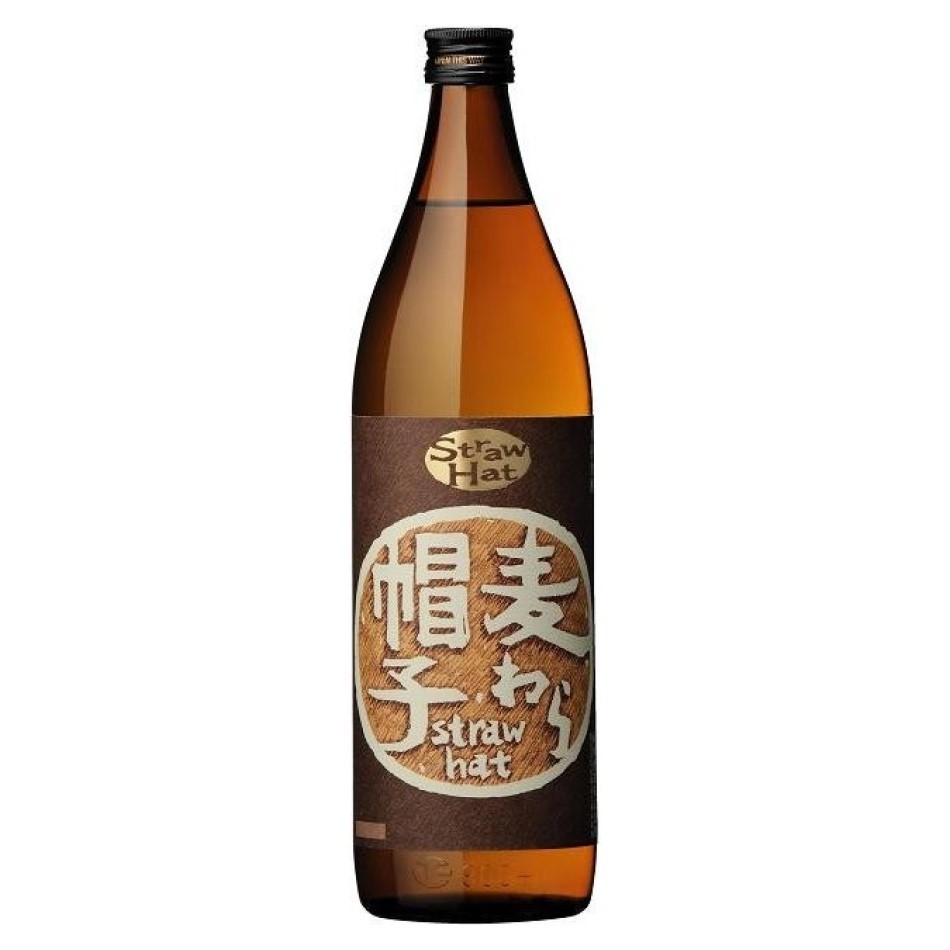 燒酎 薩摩酒造 麥稈帽子 麥燒酎 900ml
