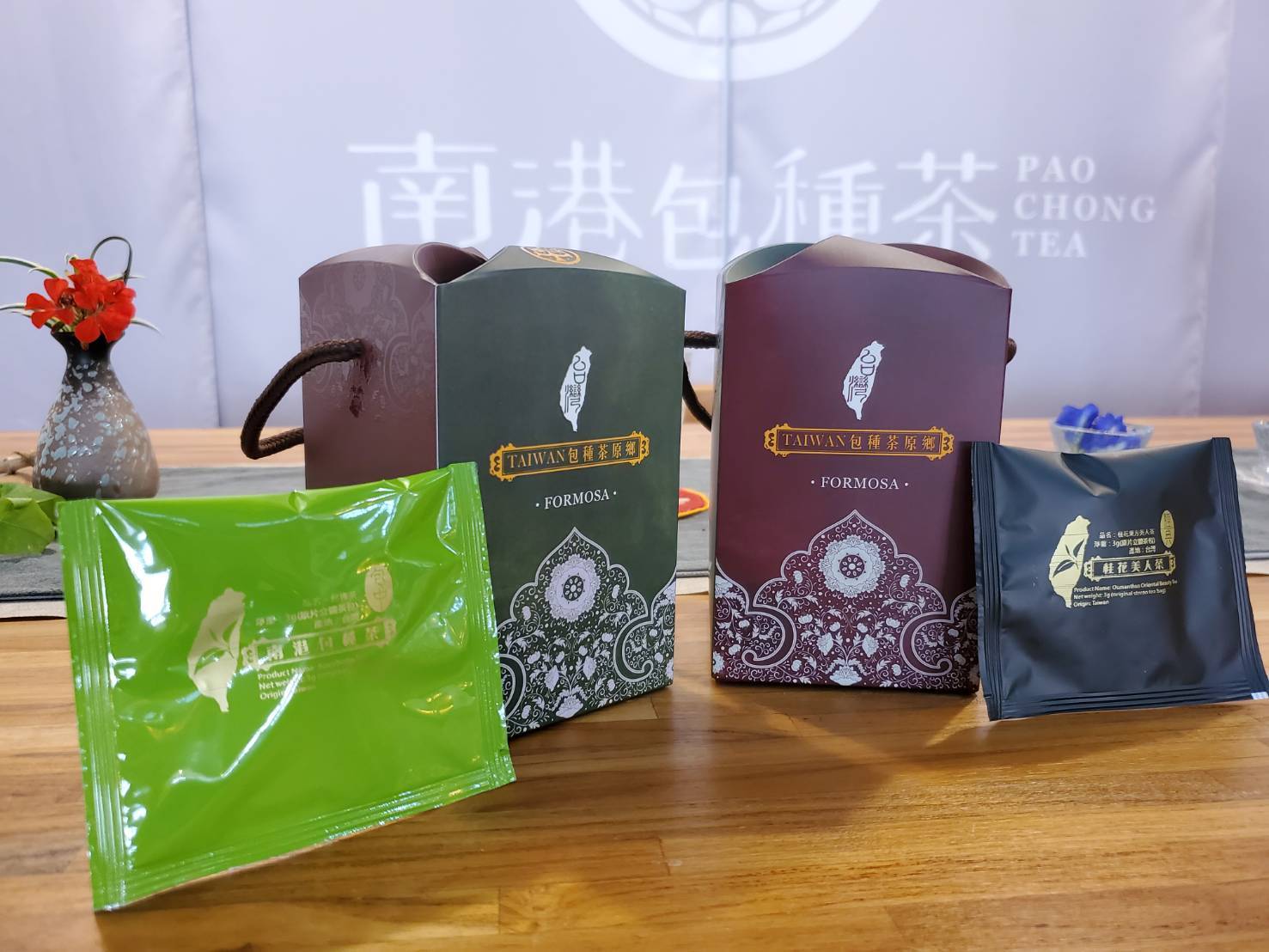 台北女兒茶 精緻桂花美人 包中茶禮盒 台北女兒茶 精緻桂花美人 包中茶禮盒