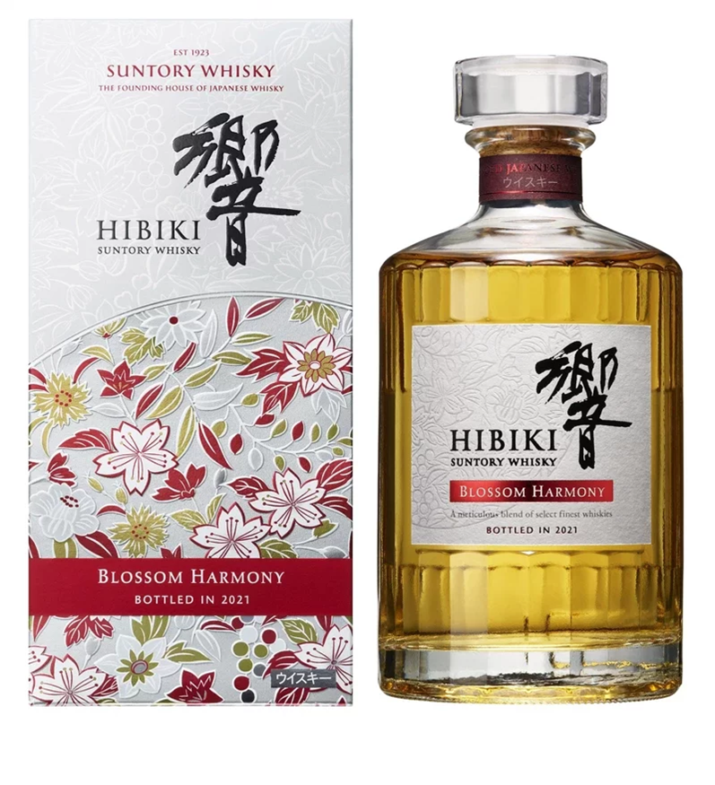 日本響Hibiki 2021年限定櫻花版700ml (附禮盒)