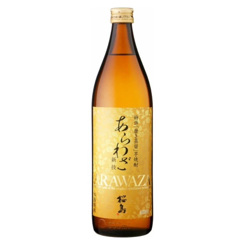 燒酎 櫻島 黃 芋燒酎 720ml （禮盒）