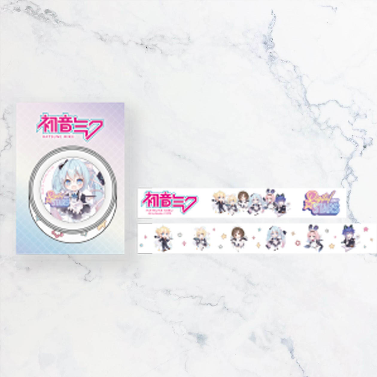 初音未來-DS 2021 台灣活動限定-紙膠帶-Q版