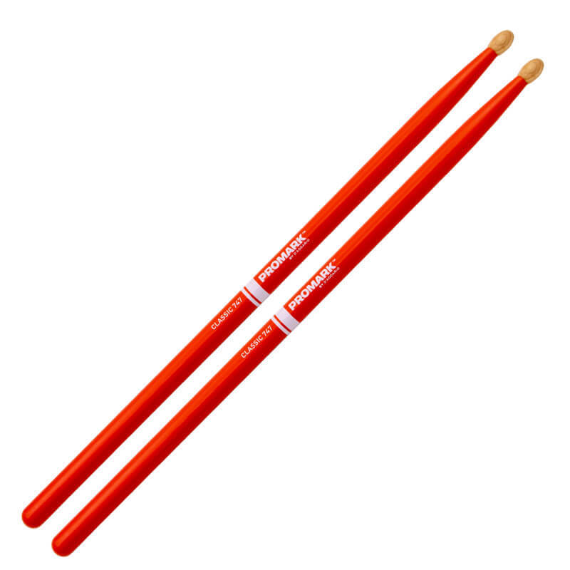 PROMARK TX747W 胡桃木 鼓棒 橘色