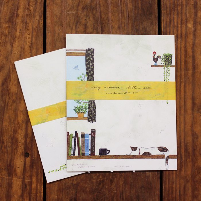 淺野綠:my room 和紙信紙信封組 日本表現社