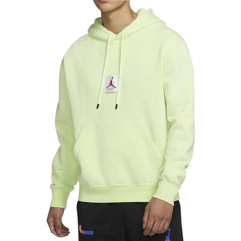 JORDAN FLC PO SOLID HOODIE 內刷毛 帽T 螢光綠 CK6469-701 [EW]