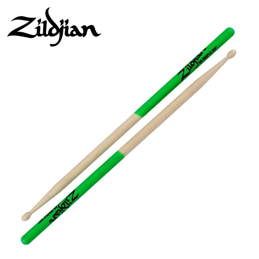 Zildjian 5AMG 5A 楓木 綠色防滑鼓棒