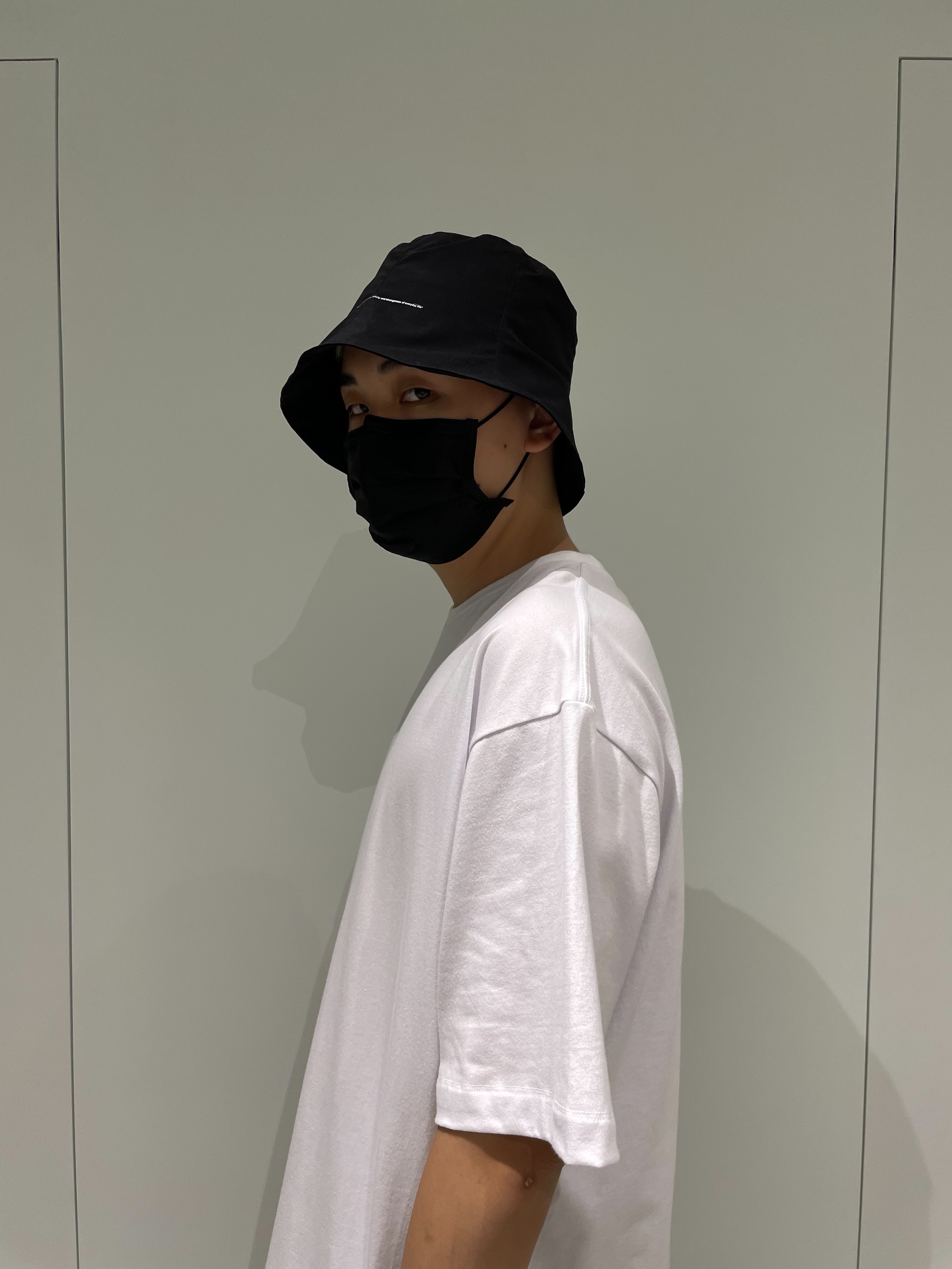 life 輕功能黑色雙面漁夫帽