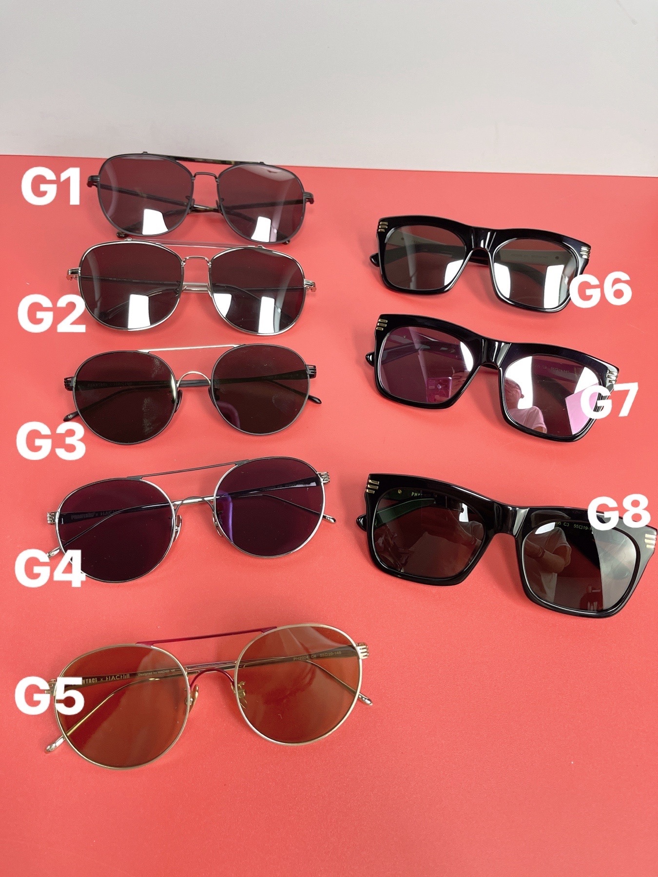 現貨 明星潮牌 HACHILL 太陽眼鏡 🕶️ <清貨價貨品，不設退換>（A363）