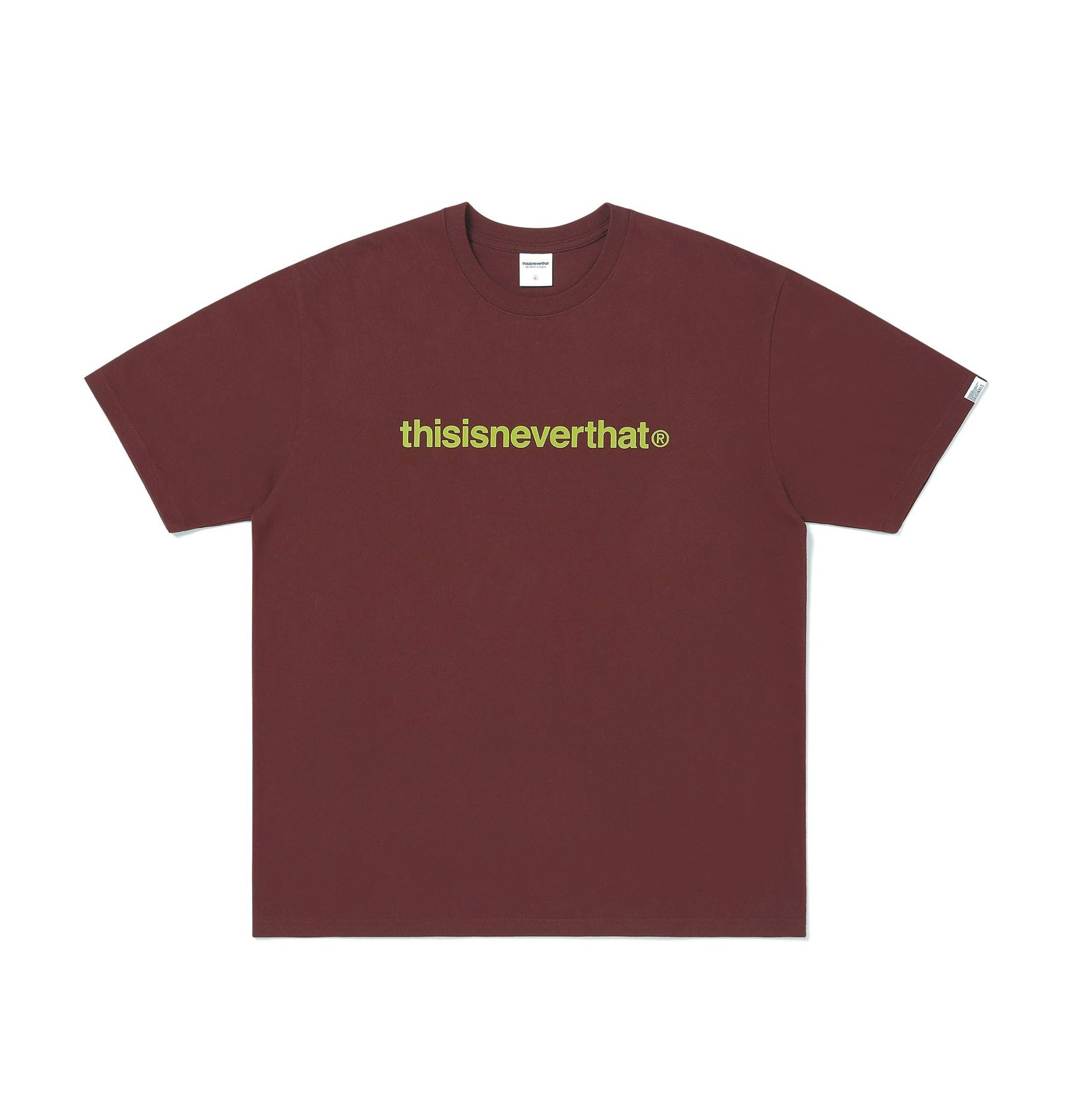 Thisisneverthat 基本款文字logo 短T