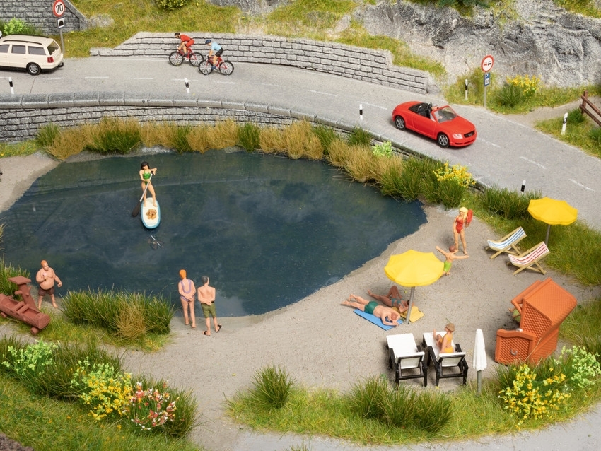 Noch 16205 HO scale Themed Figures Sets „Bathing