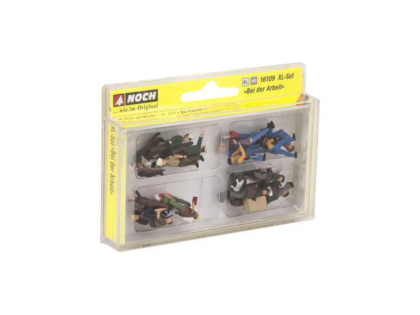 Noch 16109 HO scale, XL Figures Set "At Work"