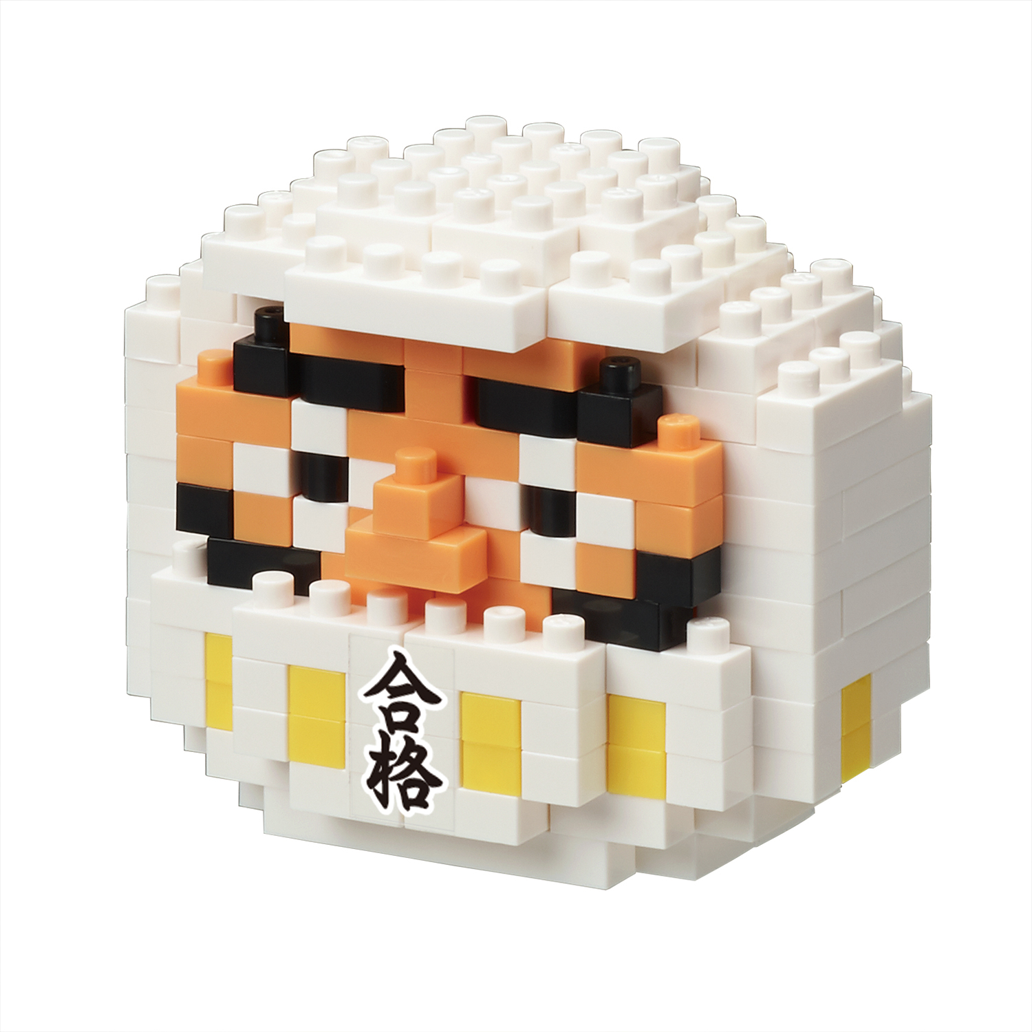 現貨｜Nanoblock 開運達摩(白色）DARUMA WHITE