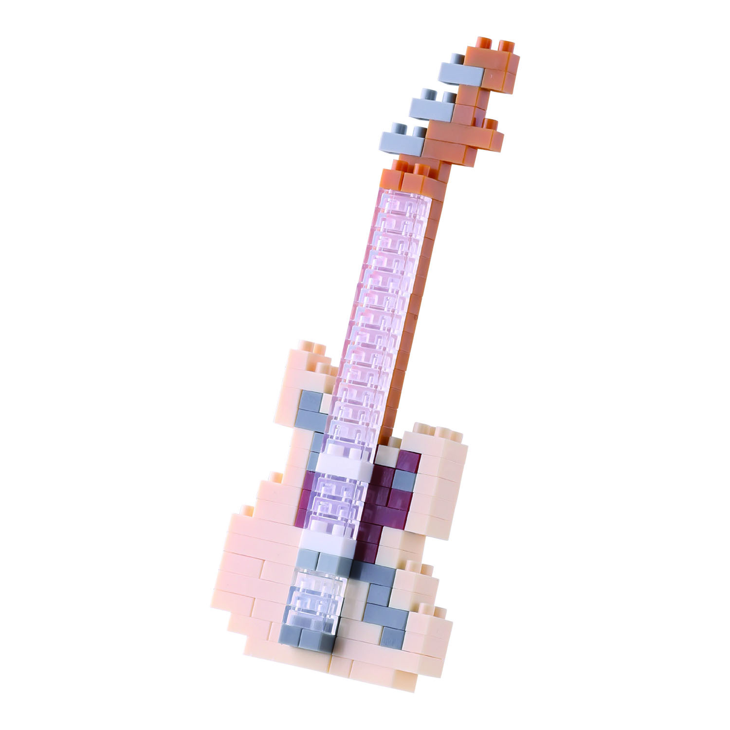 現貨｜Nanoblock 低音電結他(象牙色) ELECTRIC GUITAR IVORY