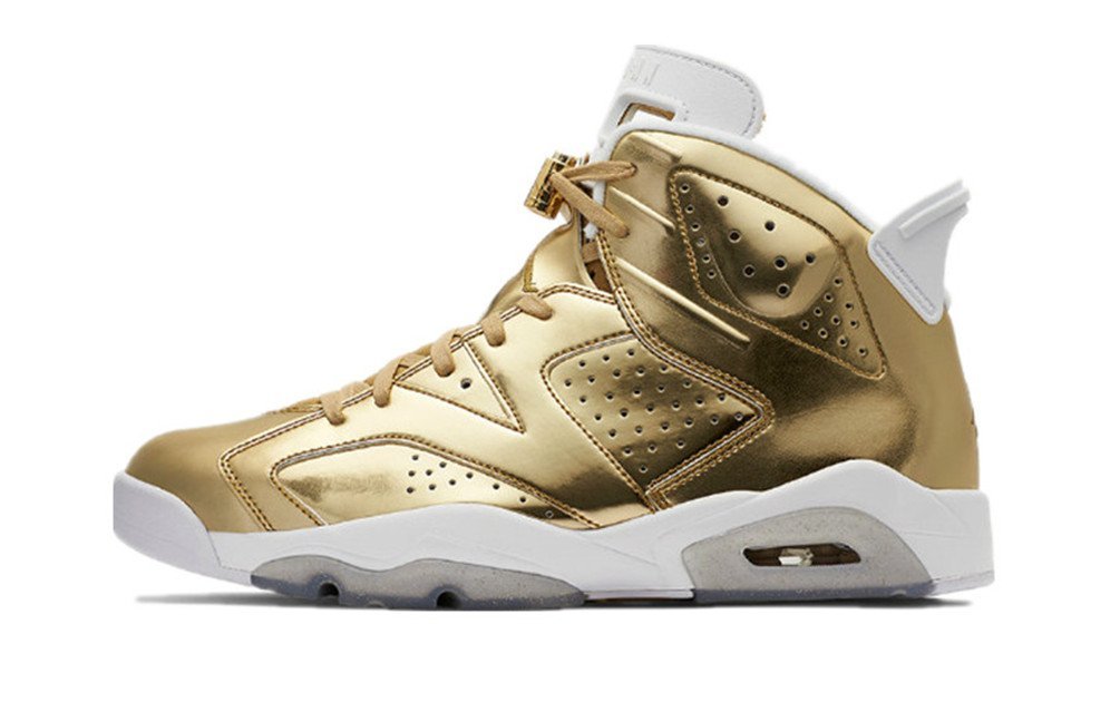 瑕疵商品-(B11)-AIR JORDAN 6 RETRO PINNACLE 金 - 854271 730