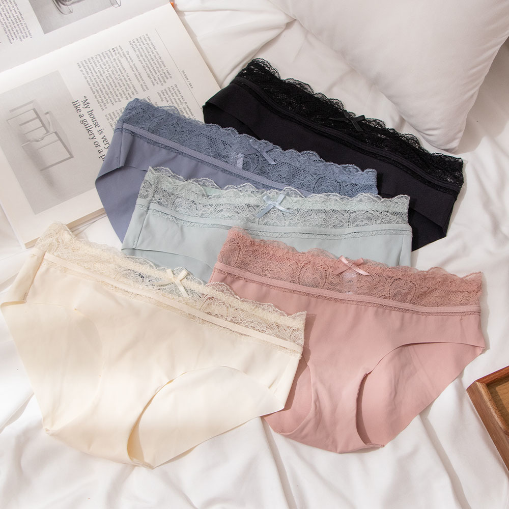 【Morning Sweetheart】Lace Panties (5 color)