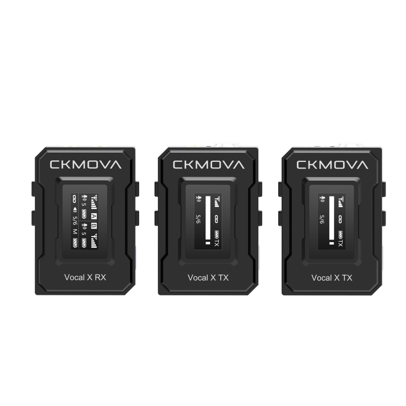 【CKMOVA】VOCAL X V2 一對二無線麥克風系统