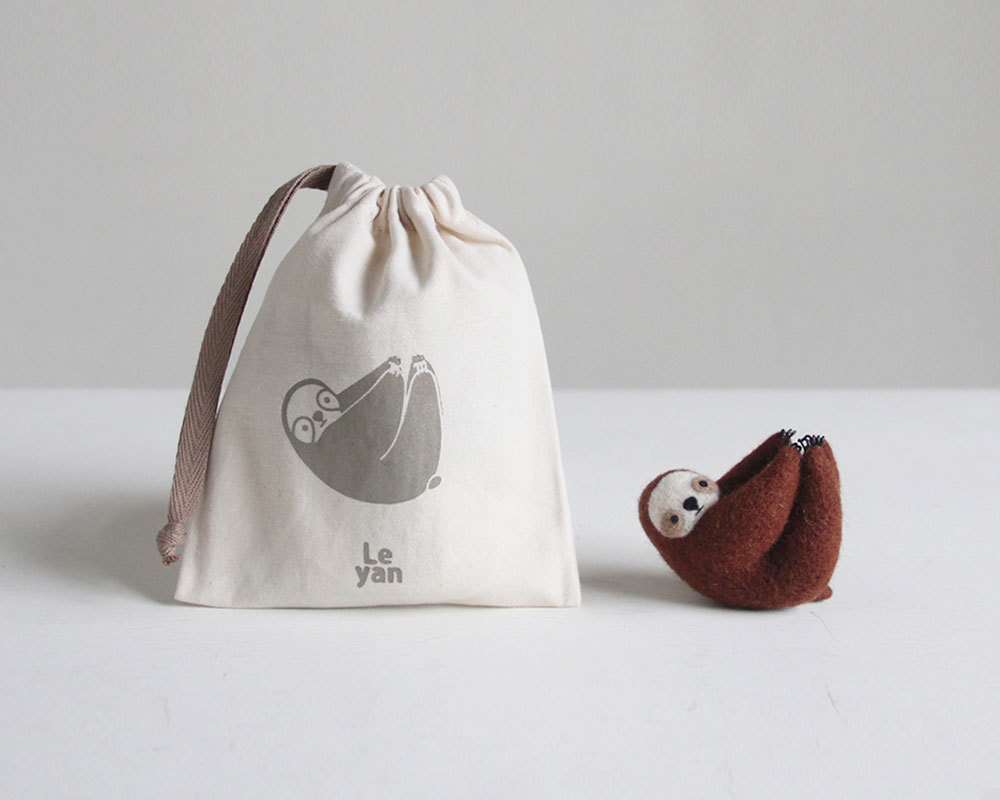 樂洋・好好玩羊毛氈材料包-懶洋洋樹懶