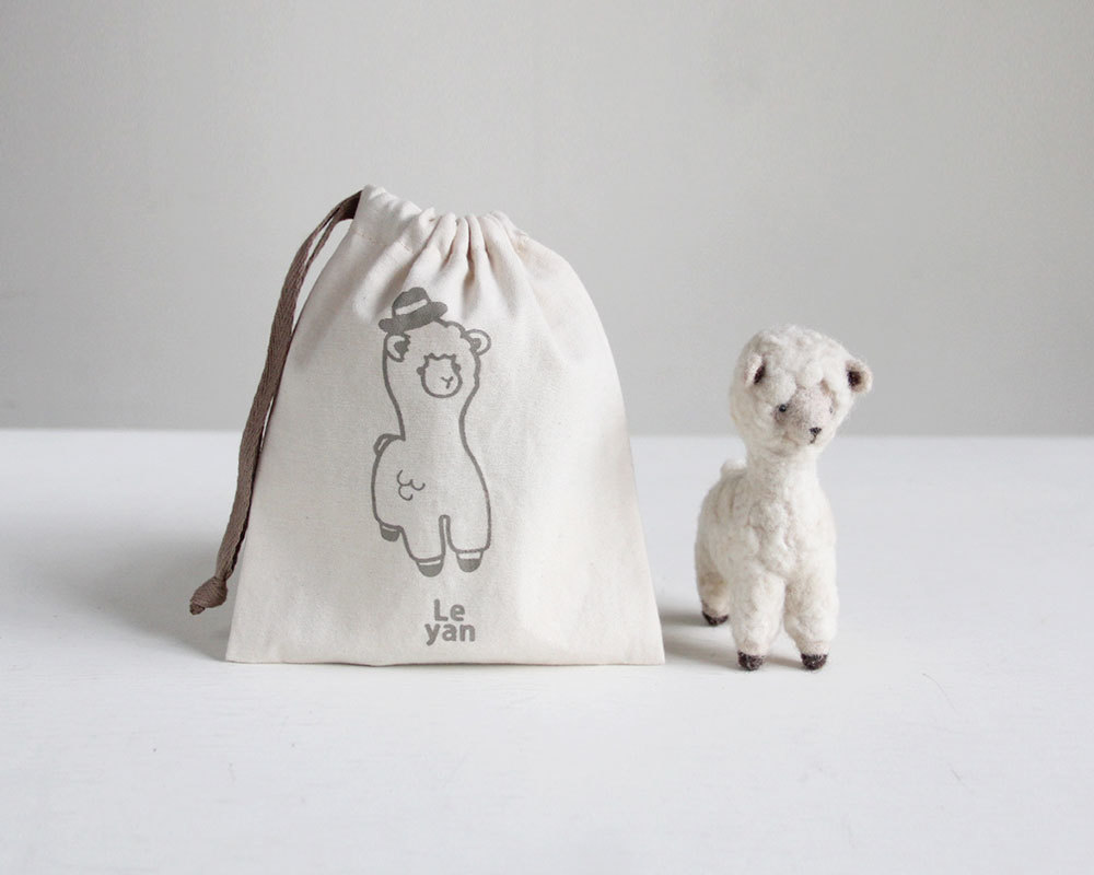 樂洋・好好玩羊毛氈材料包-羊駝拉瑪,GO