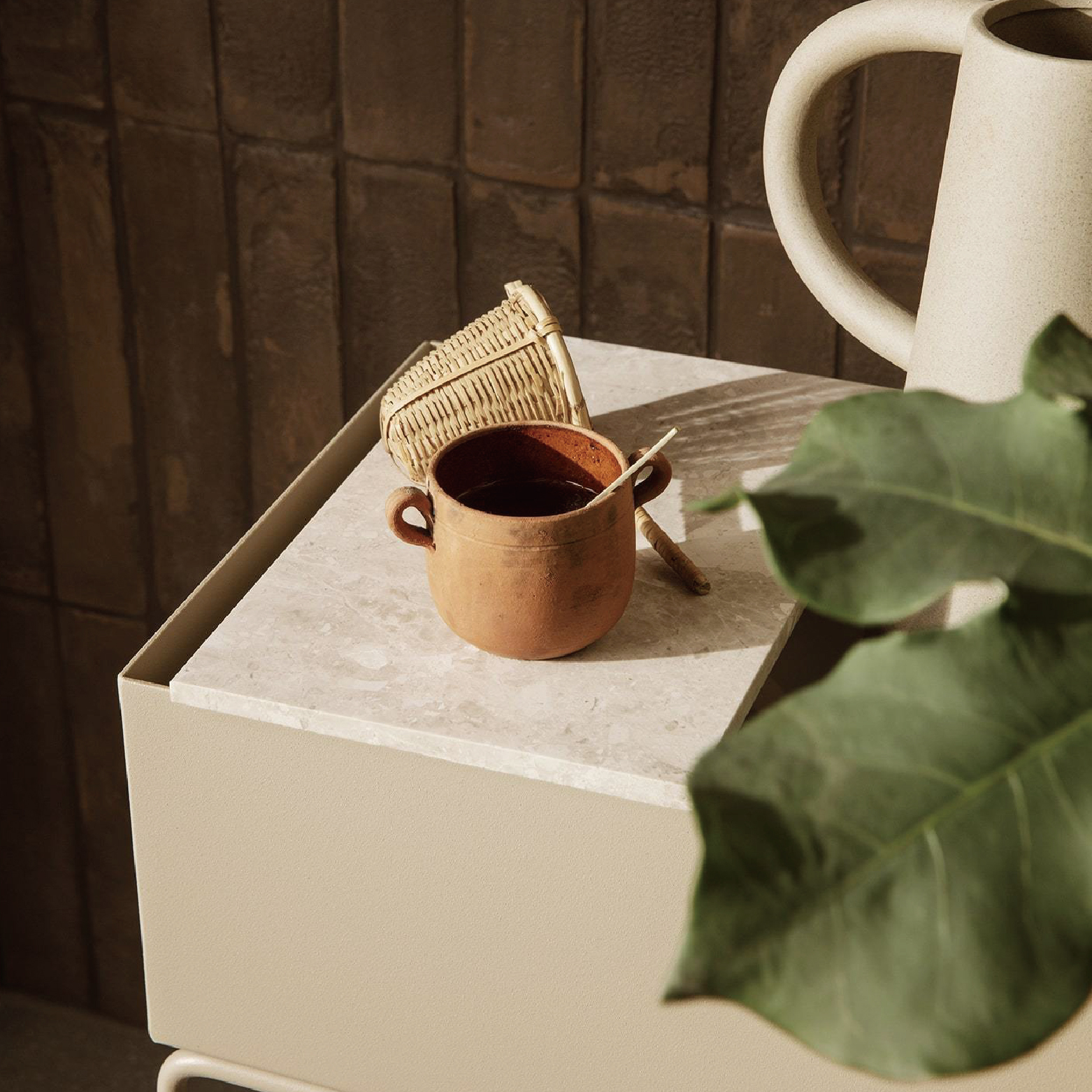 (預購) 植角專用大理石托盤 by Ferm Living