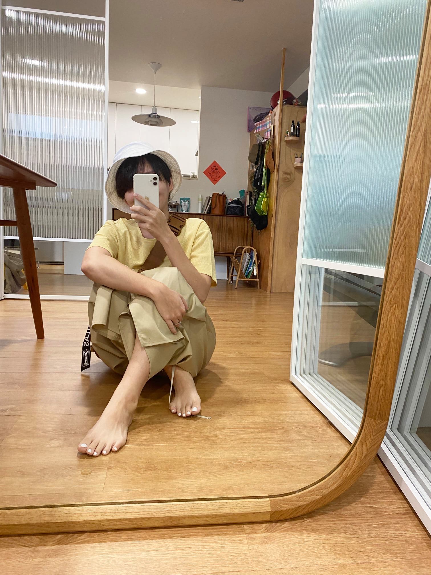 小口袋餅乾上衣-檸檬