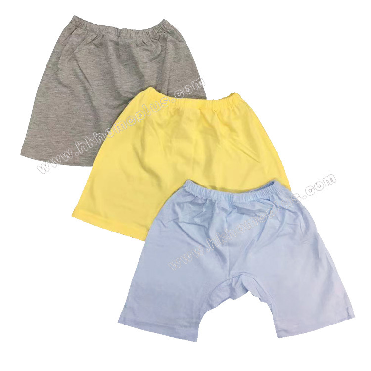 Koma Land: 嬰兒素色汗布短褲 BE2071 (1-5碼)