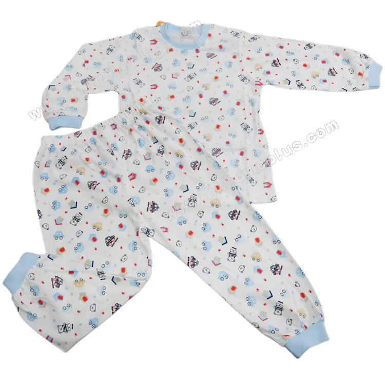 Koma Land: 嬰兒平紋圓領長袖長褲套裝 BE5073 (18m-36m碼)