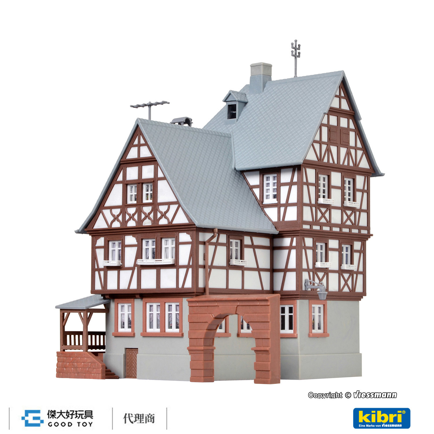 Kibri 38901 (HO) Miltenberg 米爾騰貝格門樓