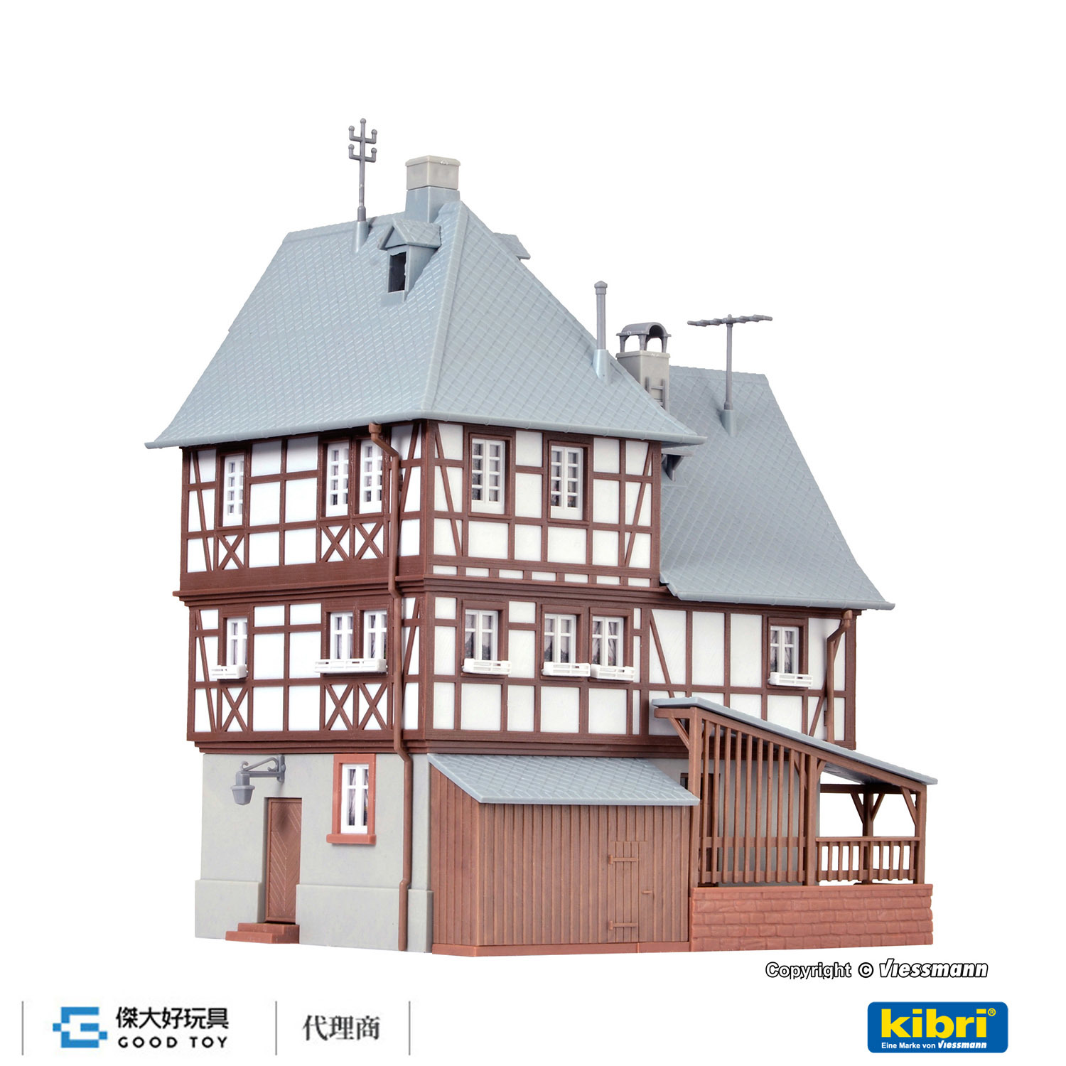 Kibri 38901 (HO) Miltenberg 米爾騰貝格門樓