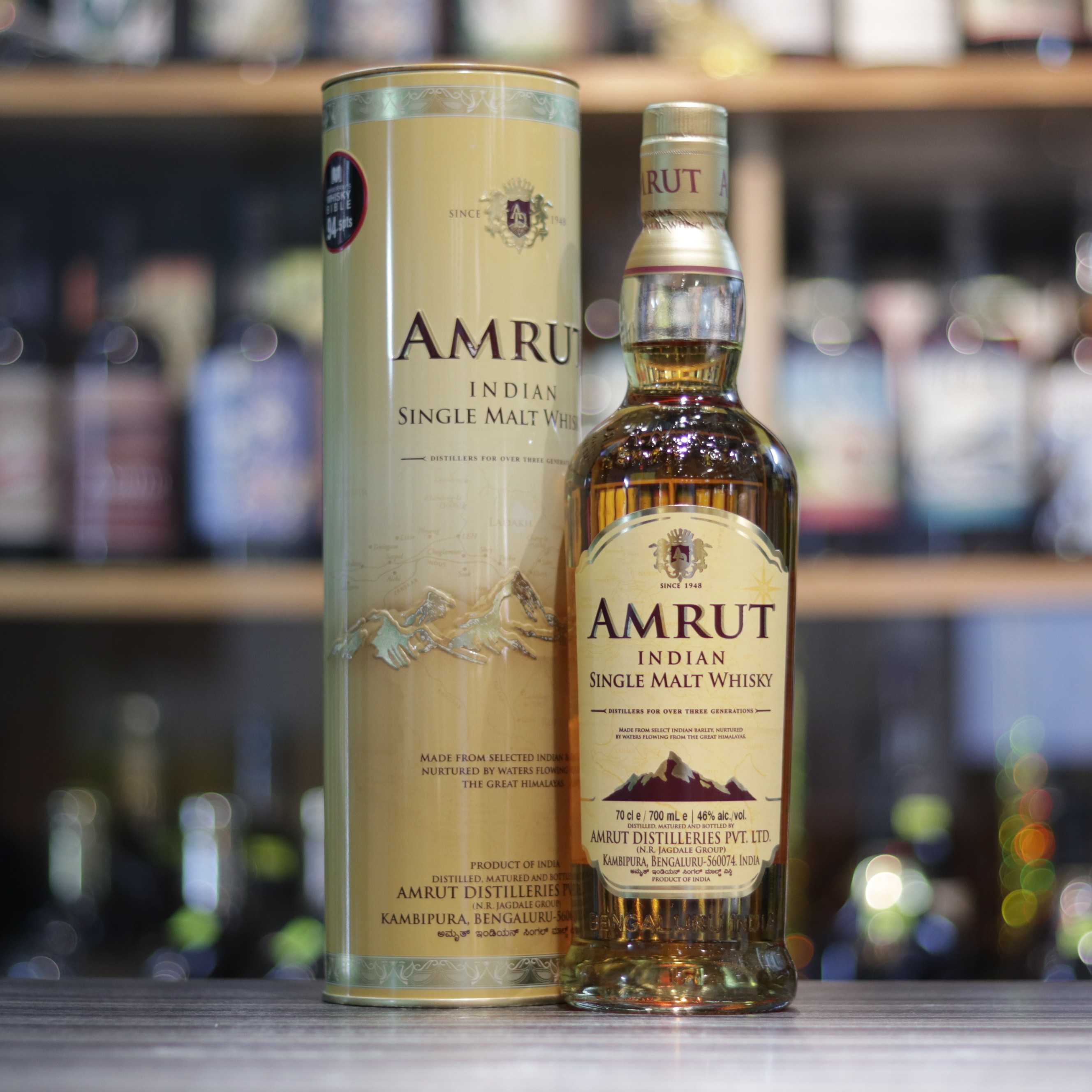 Amrut Single Malt Whisky - 70cl/46%
